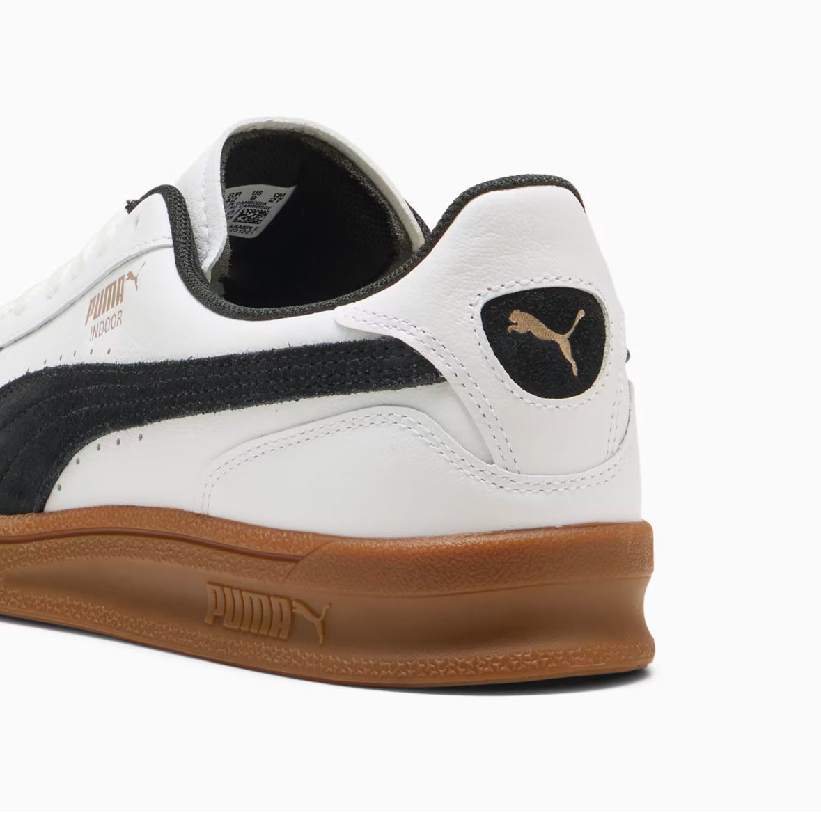 PUMA Indoor white black gum 401360-01