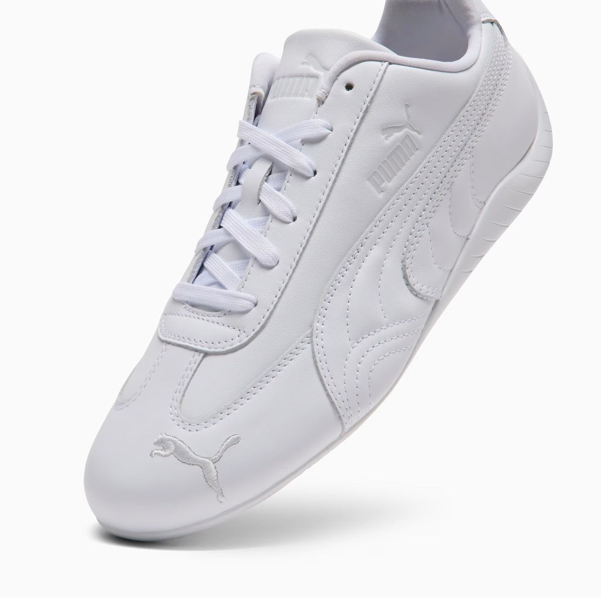 Puma Speedcat Full Leather Sneaker White Feather Gray 405449-02