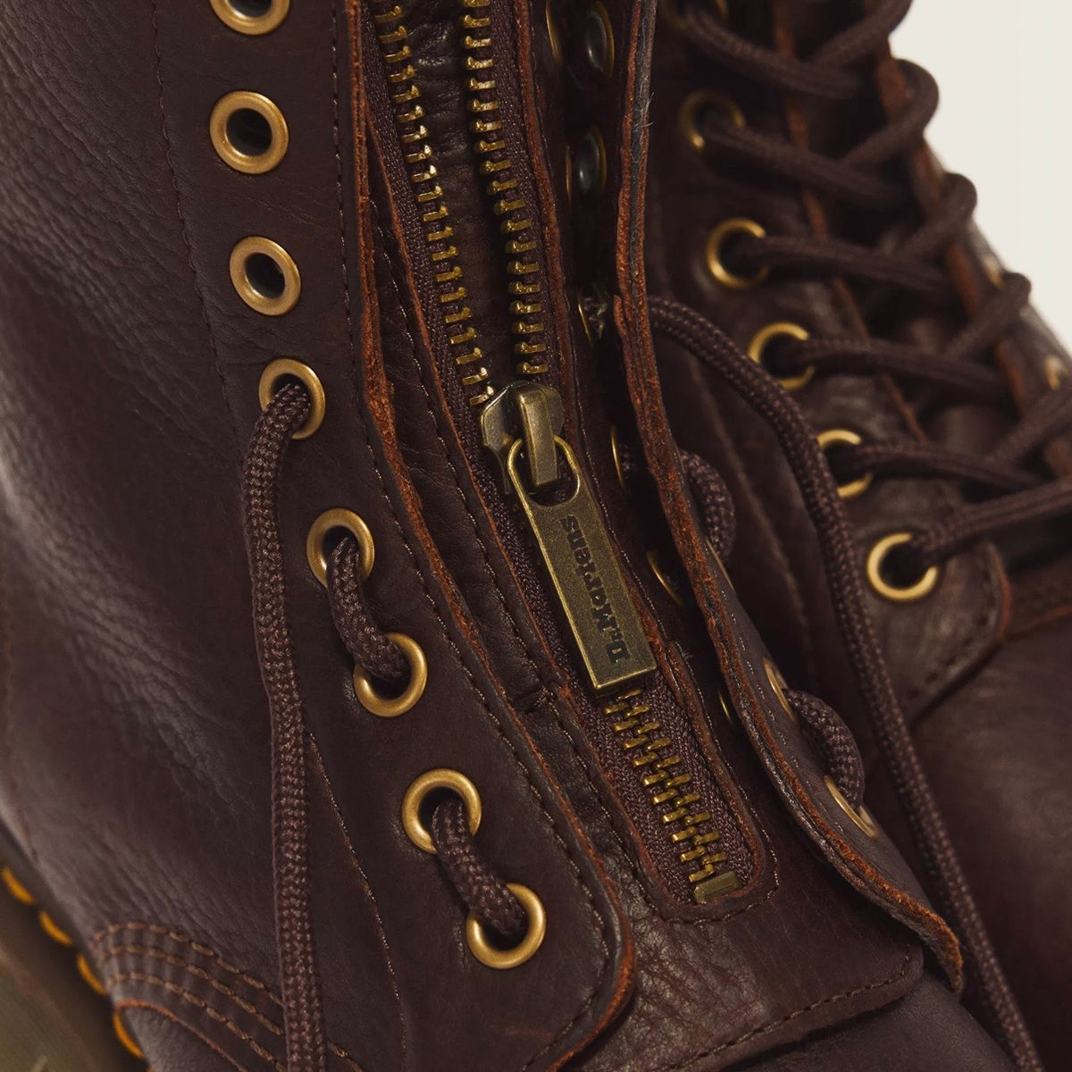 Dr.Martens 1460 Serena Zip Grizzly Dark Brown 43564200