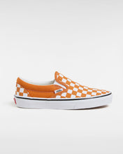 Lade das Bild in den Galerie-Viewer, Vans Classic Slip On Checkerboard Color Theory Marmalade White VN000D6Y52K
