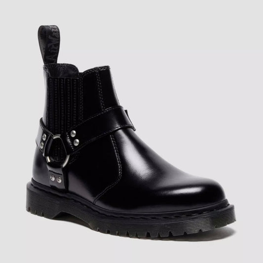 Dr.Martens 2976 Harness Analine Black Chelsea Boots 41387001