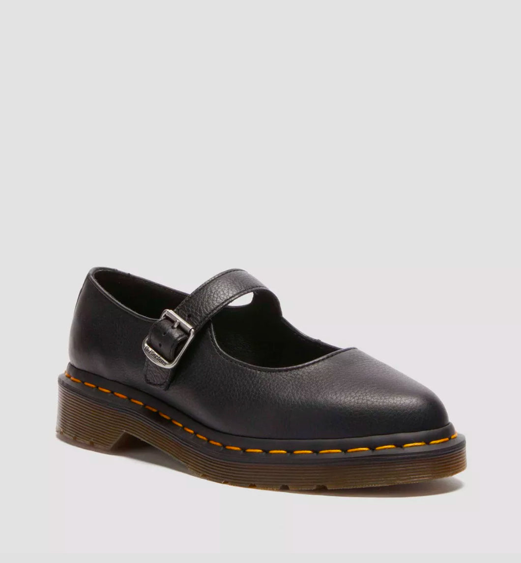 Dr.Martens Elphie Mary Jane Black Virginia 40685001