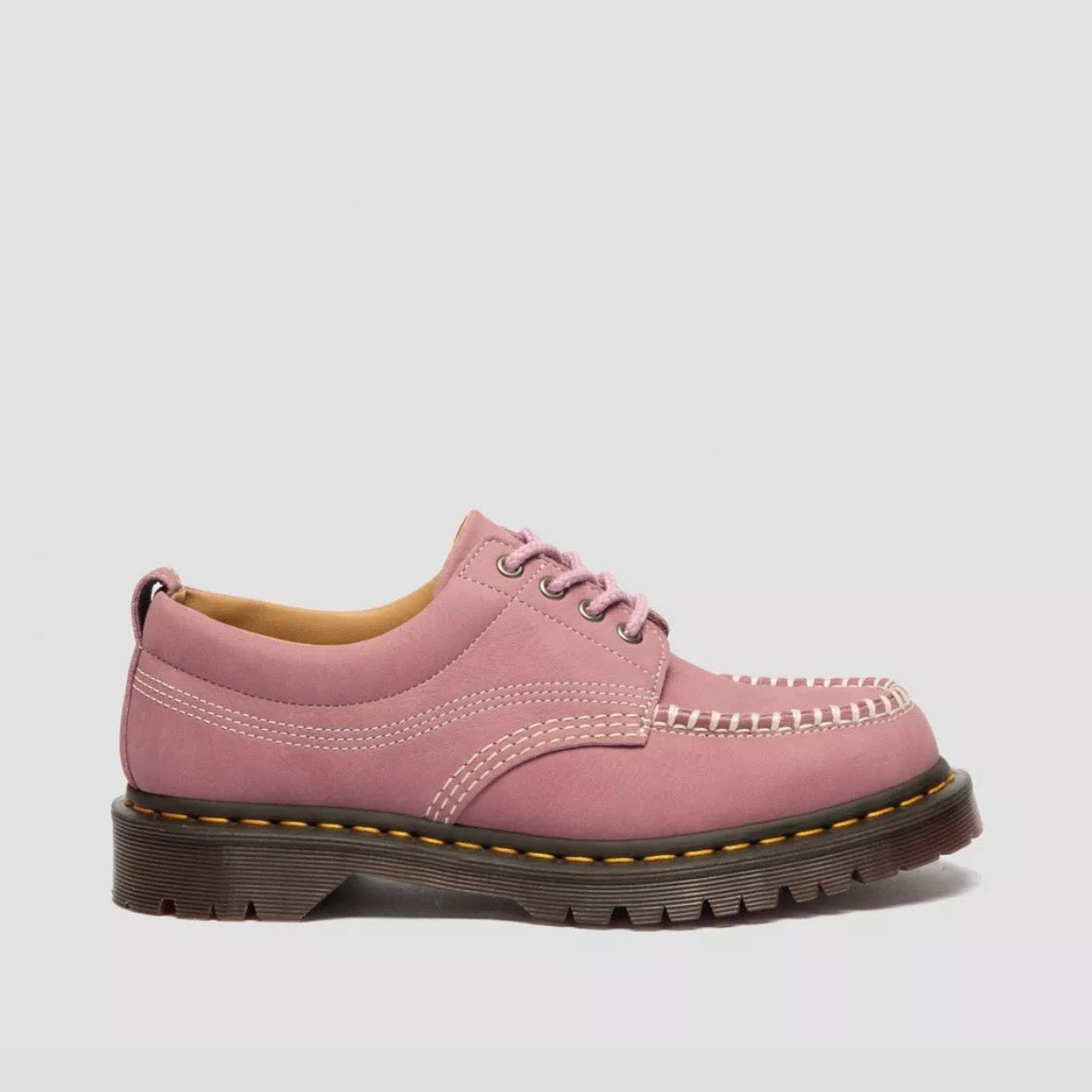 Dr.Martens Lowell Nubuck Moc Toe Dusty Pink Rose 42365650