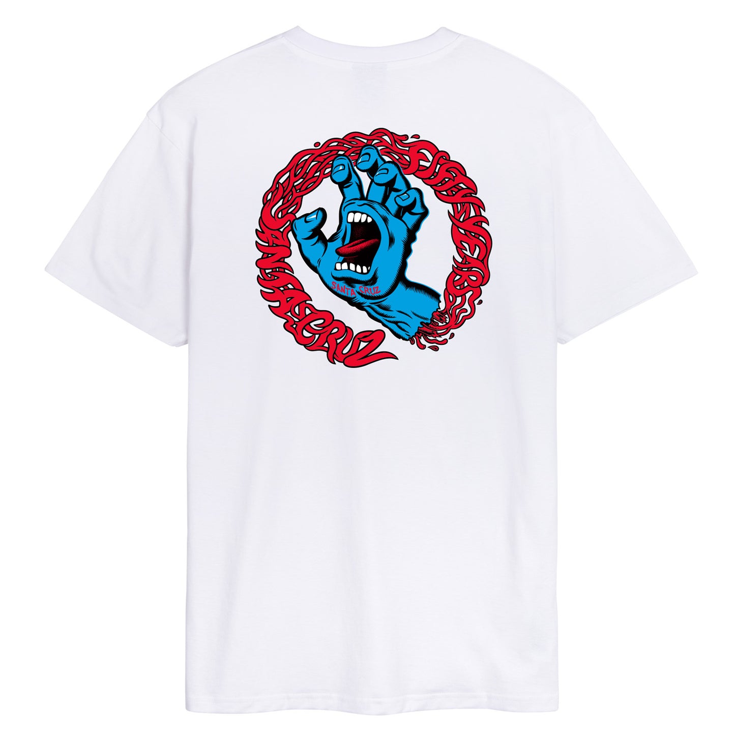 Santa Cruz Screaming Fifty T-Shirt Black White