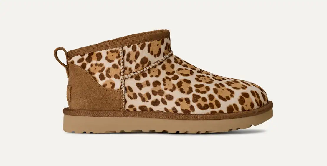 UGG Ultra Mini Plains Boot Felicity Leopard Jasmine 1178110