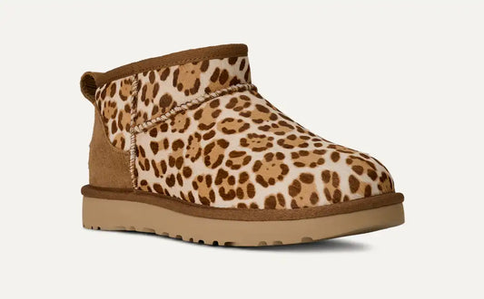 UGG Ultra Mini Plains Boot Felicity Leopard Jasmine 1178110