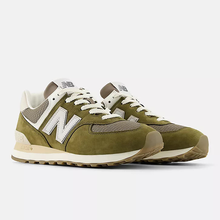 New Balance Sneaker U574 2RG Calcium Dark Silver Metallic