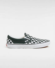 Lade das Bild in den Galerie-Viewer, Vans Classic Slip On Checkerboard Color Theory Green White VN000D5PPRM
