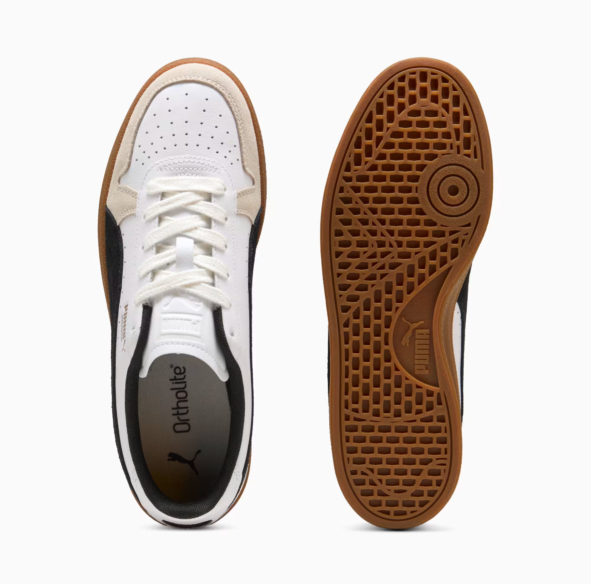 PUMA Indoor white black gum 401360-01