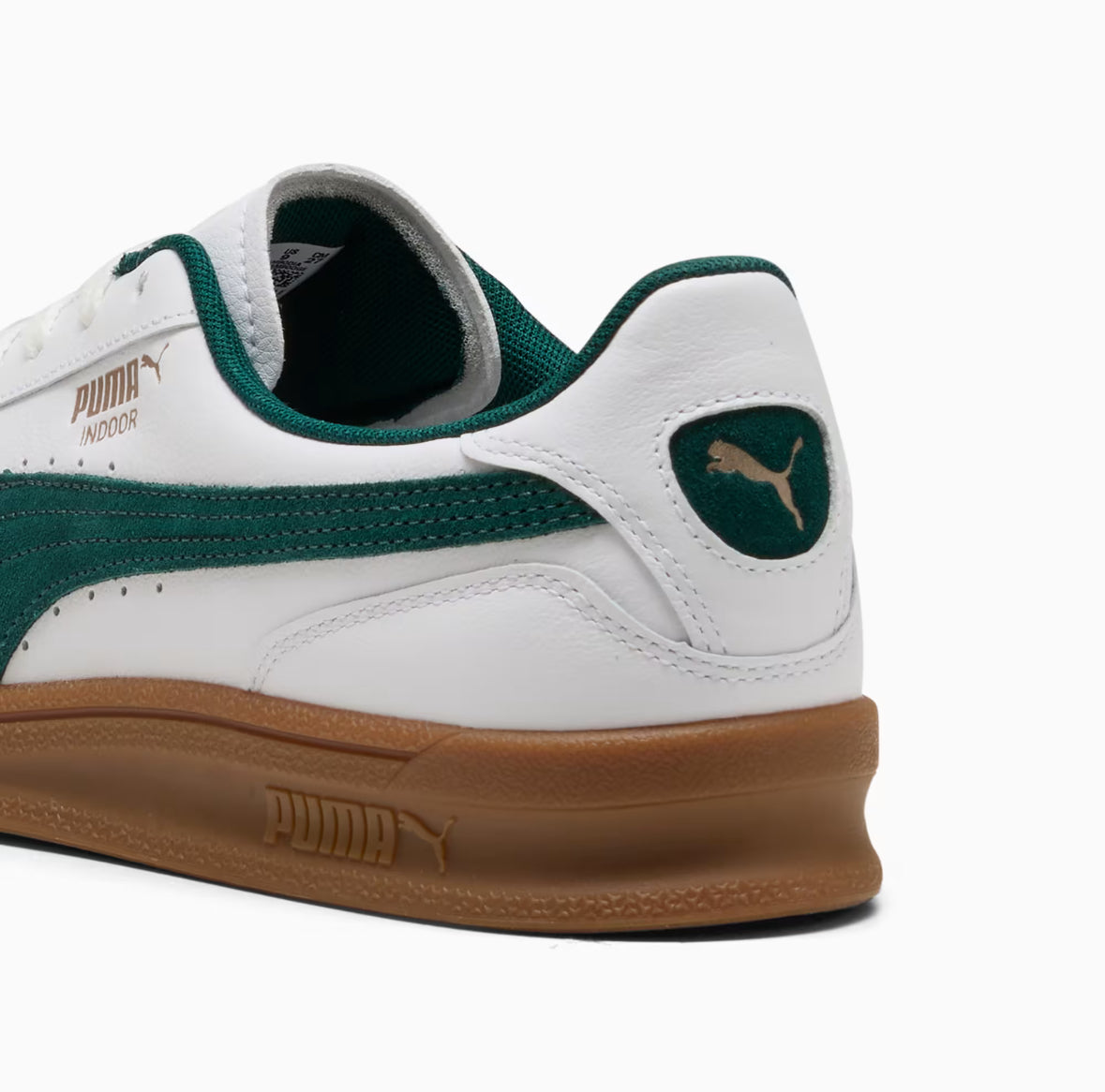 PUMA Indoor White Dark Myrtle Gum 401360-05