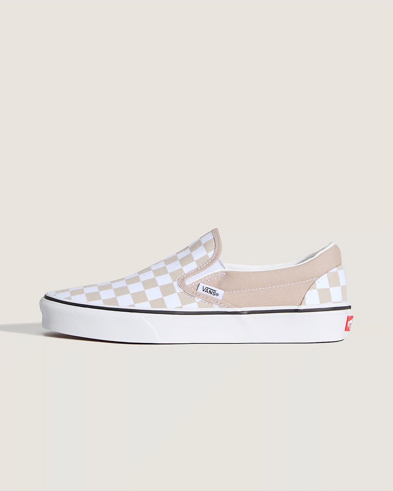 Vans Classic Slip On Checkerboard Mushroom White VN000D6YH2B