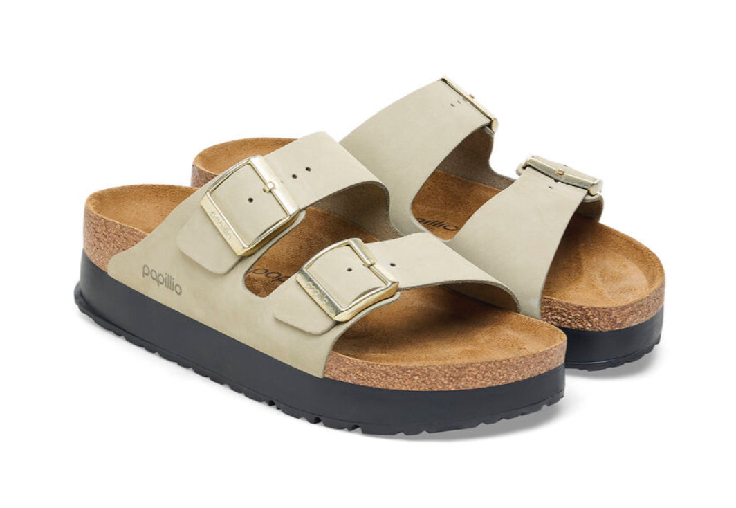 Birkenstock Arizona Flex Platform Eucalyptus 1026971 Perplex Shoeplex