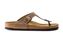 Lade das Bild in den Galerie-Viewer, Birkenstock Gizeh Oiled Leather Tabacco 943811
