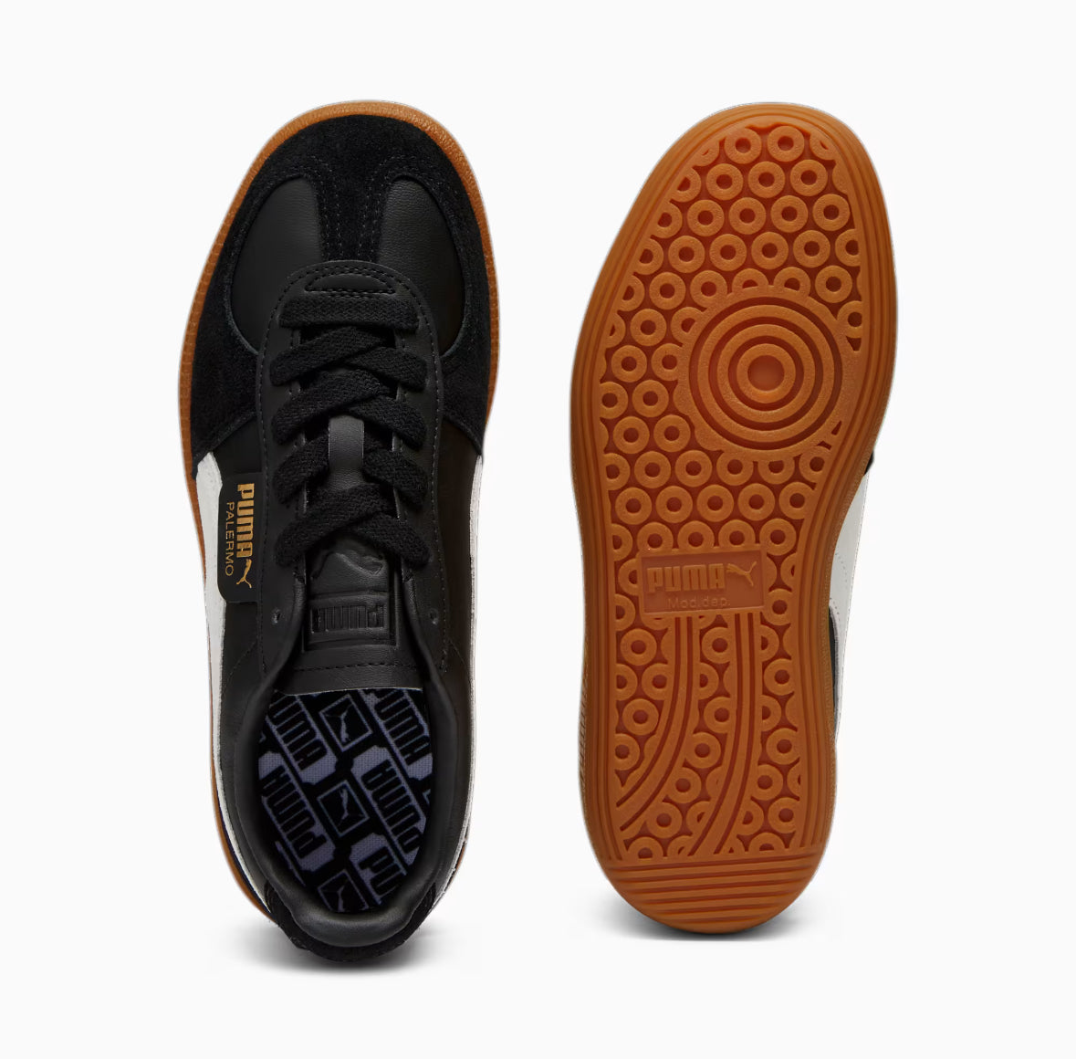 Puma Palermo Black White 396464-03