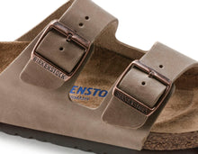 Lade das Bild in den Galerie-Viewer, Birkenstock Arizona Oiled Leather Tobacco Brown 552811
