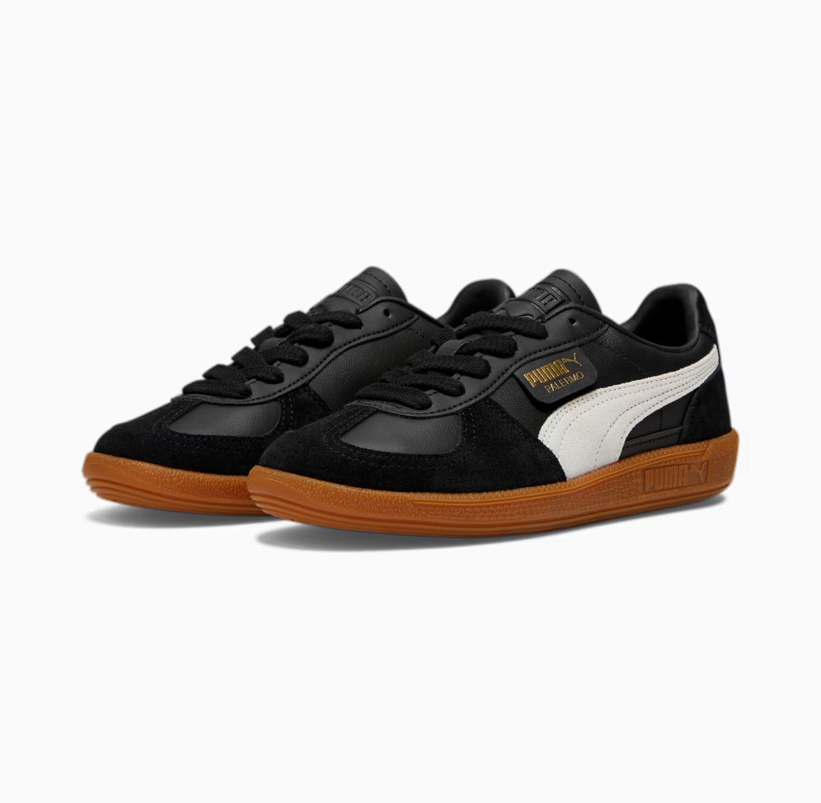 Puma Palermo Black White 396464-03