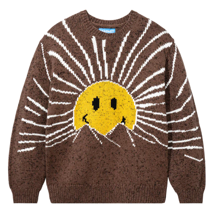 Market SMILEY® Sunrise Sweater Acorn
