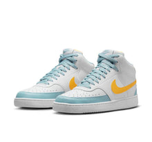 Lade das Bild in den Galerie-Viewer, Nike Court Vision Mid white orange ocean bliss FJ3998-100
