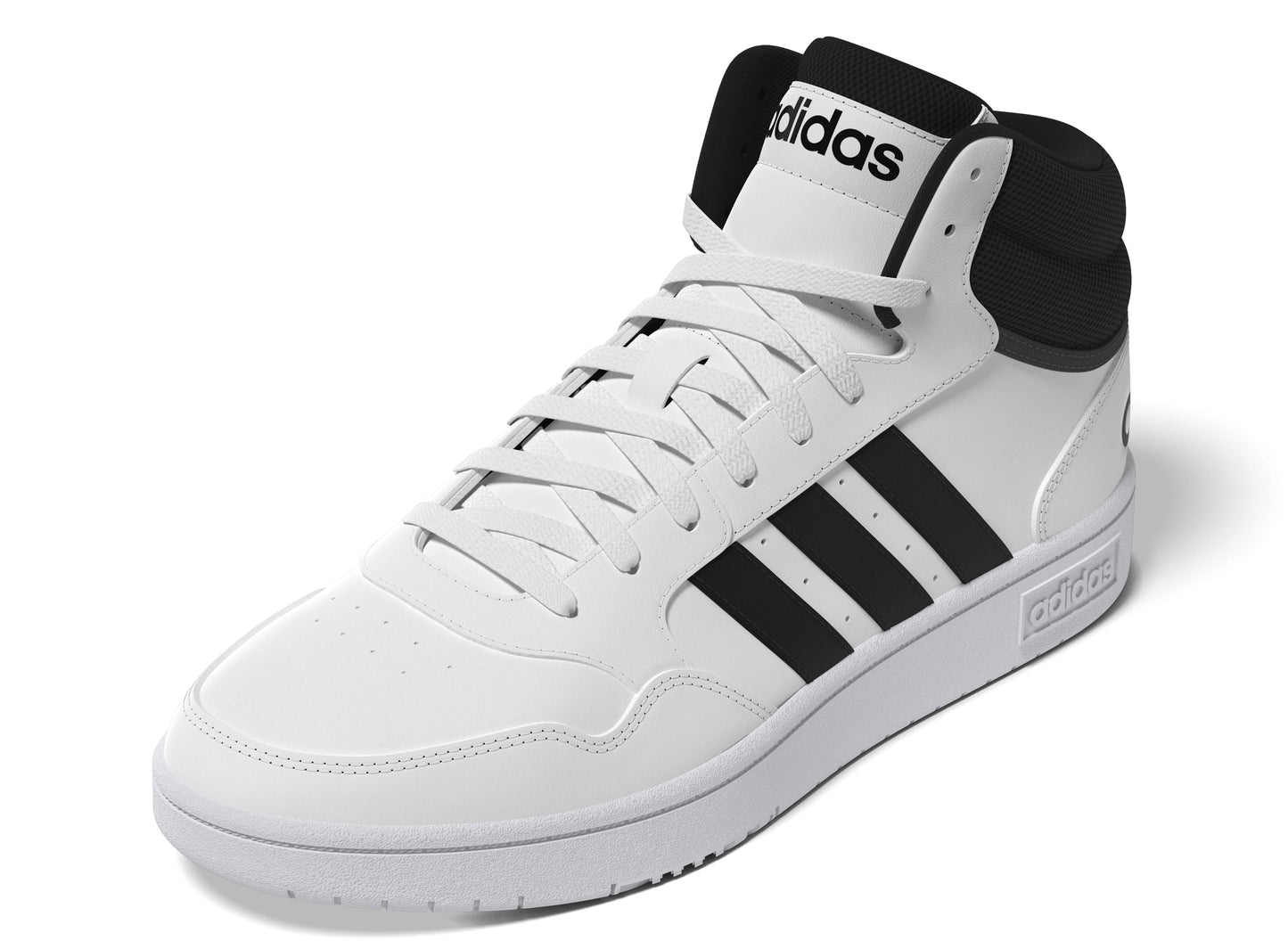 Adidas Hoops 3.0 Mid Classic Sneaker White Black GW3019