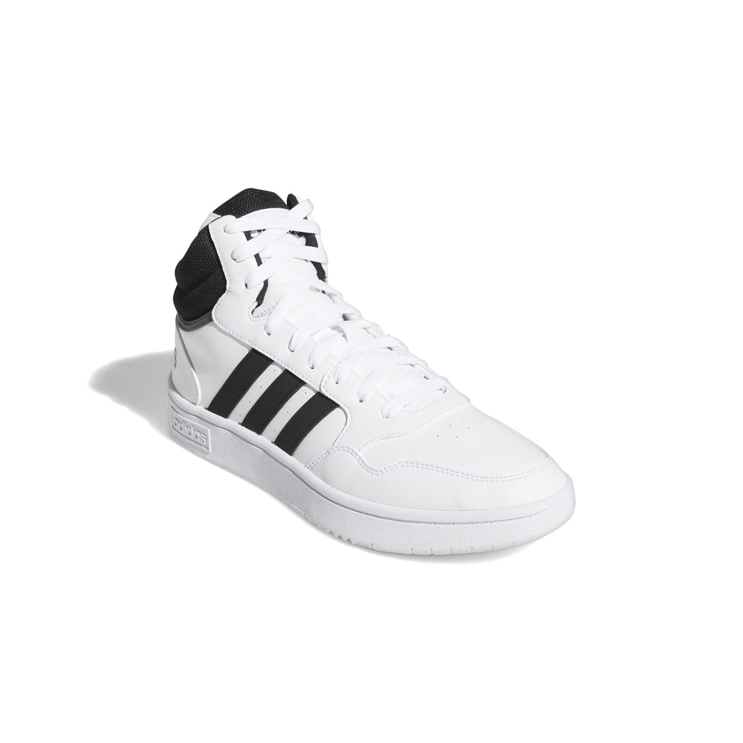Adidas Hoops 3.0 Mid Classic Sneaker White Black GW3019