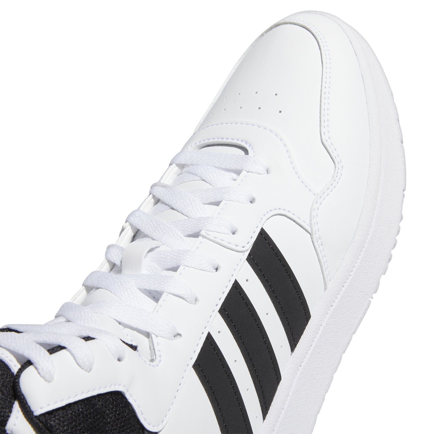 Adidas Hoops 3.0 Mid Classic Sneaker White Black GW3019