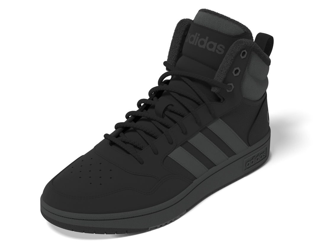 Adidas Hoops 3.0 Mid Winter Sneaker Black Carbon GW6421