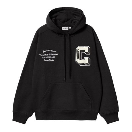 CARHARTT WIP HOODED BROWN DUCKS SWEAT ART-NO. I033930HZXX