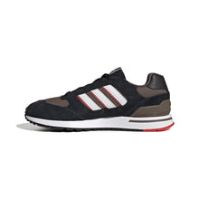 Lade das Bild in den Galerie-Viewer, Adidas Run 80s Sneaker Black White Red ID1879
