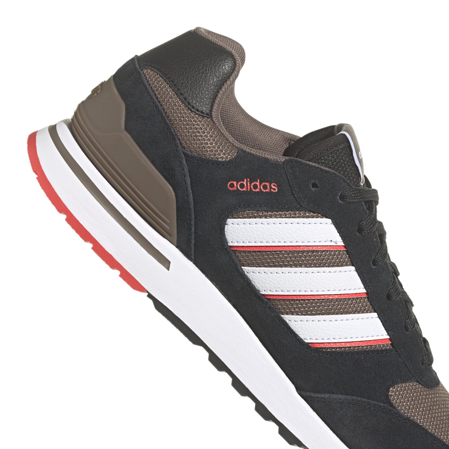 Adidas Run 80s Sneaker Black White Red ID1879