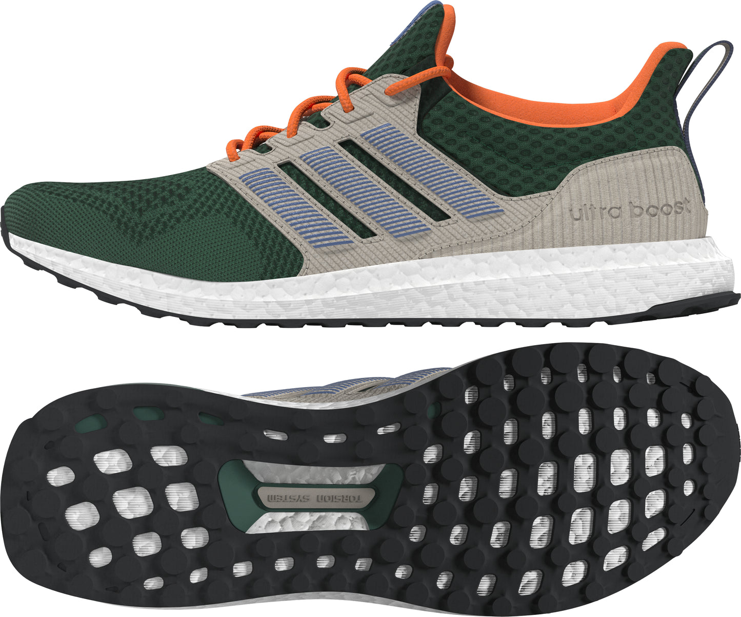 Adidas Ultraboost Green Creme Orange ID9668