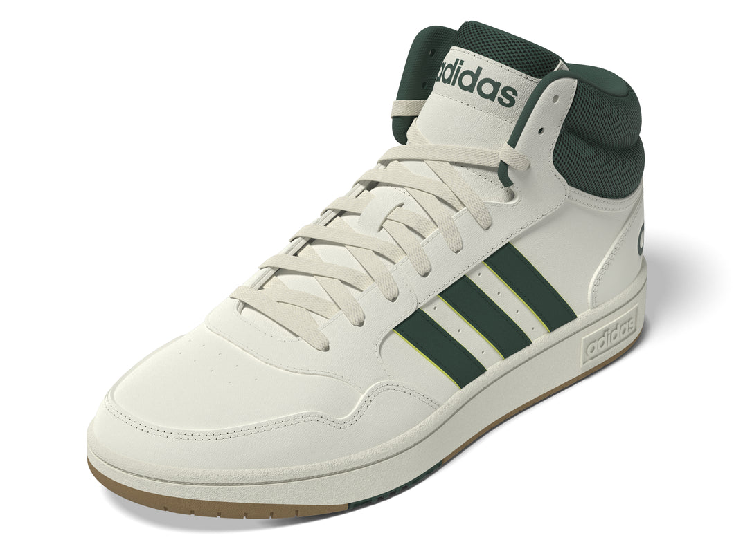 Adidas Hoops 3.0 Mid Classic Sneaker White Green IG5570