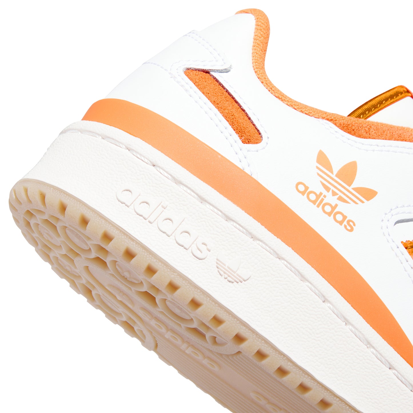 Adidas Forum Low CL Sneaker Cloud White Orange IH7831