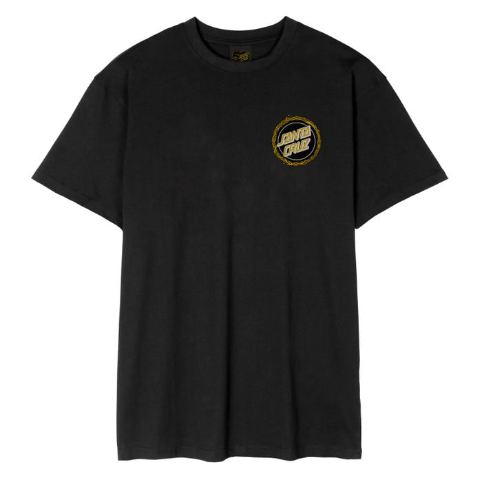 Santa Cruz Screaming Fifty T-Shirt Black White