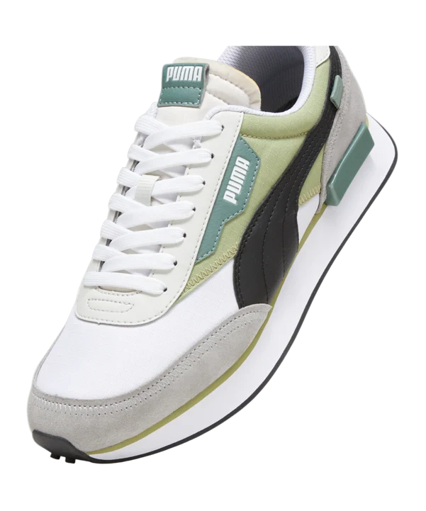 Puma Future Rider Play On Sneaker White Kiwi 393473-05