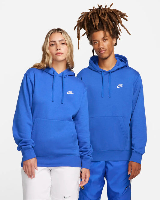 Nike Sportswear Club Pullover Hoodie Fleece Game Royal BV2654-480