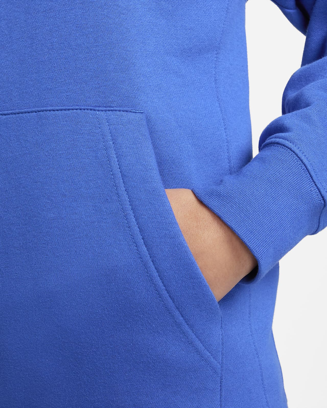 Nike Sportswear Club Pullover Hoodie Fleece Game Royal BV2654-480