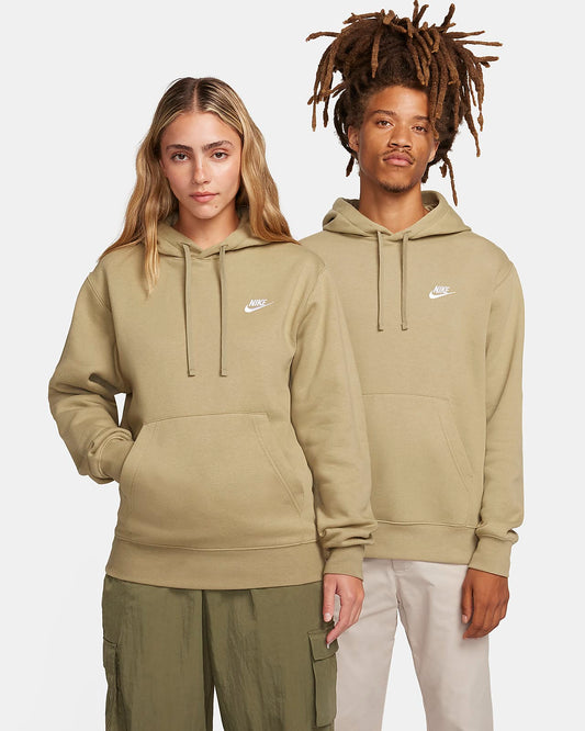 Nike Sportswear Club Pullover Hoodie Fleece Neutral Olive BV2654-276