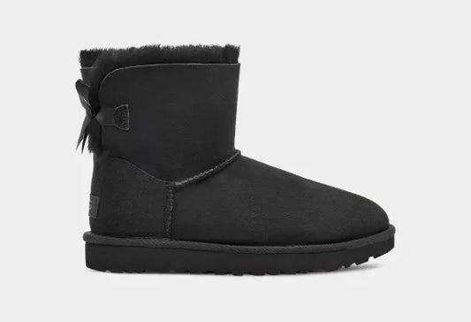 UGG Mini Bailey Bow 2 Boot Black 1016501