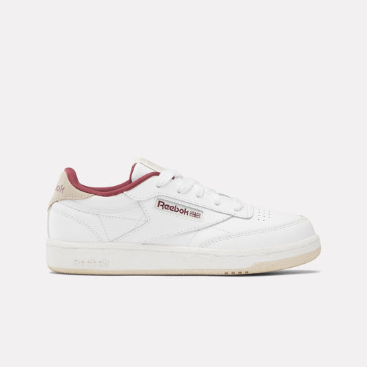 Reebok Club C85 white burgundy