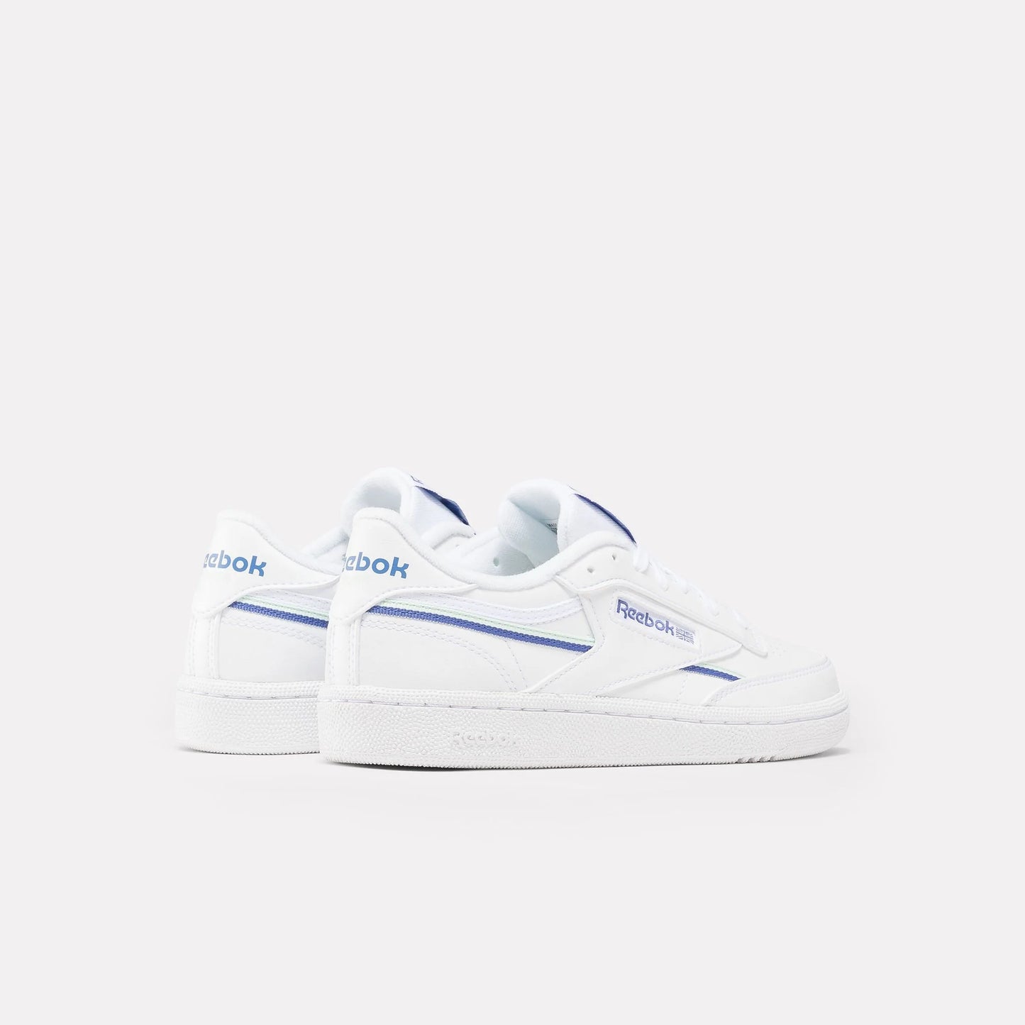 Reebok Club C85 Vegan White Step Purple Aqua Dust 100074445