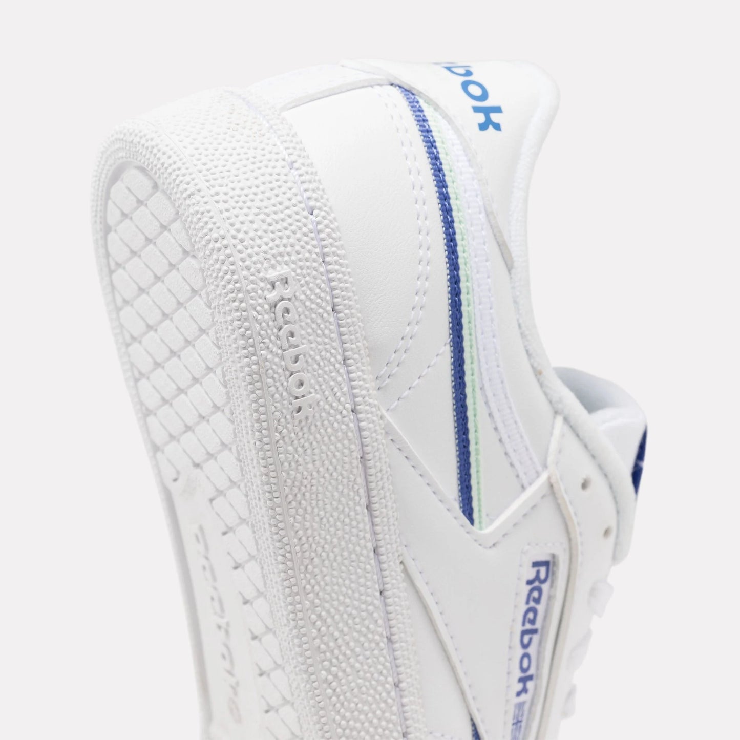 Reebok Club C85 Vegan White Step Purple Aqua Dust 100074445