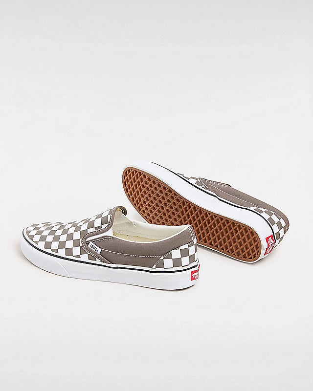 Vans Classic Slip On Checkerboard Color Theory Bungee Cord VN000BVZ9JC