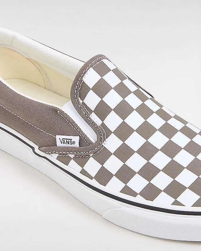 Vans Classic Slip On Checkerboard Color Theory Bungee Cord VN000BVZ9JC
