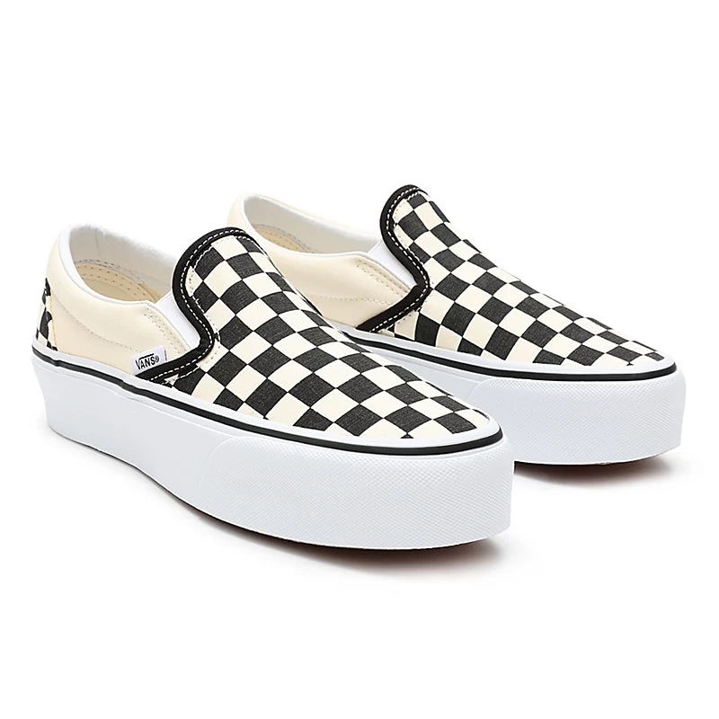 Black slip on platform vans online