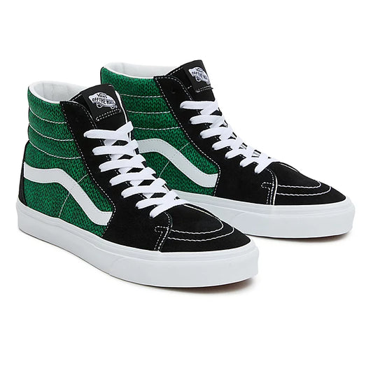 VANS SK8-HI Sweater Weather Black Green VN000BW7YJ7