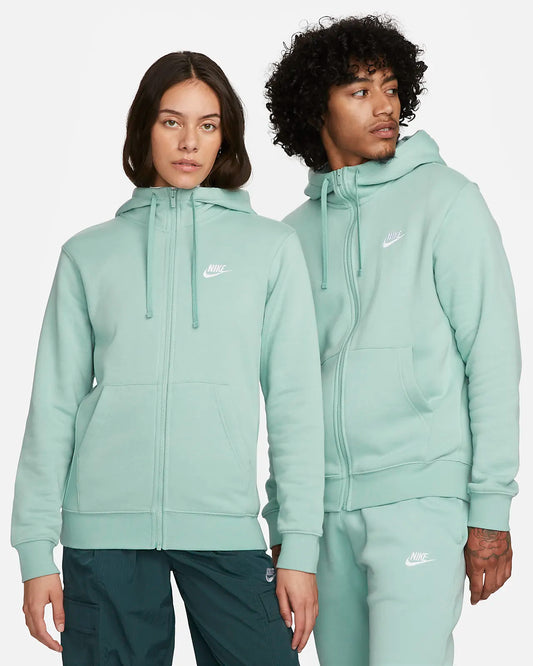 Nike Sportswear Club Full-Zip Hoodie Fleece Mineral BV2645-309