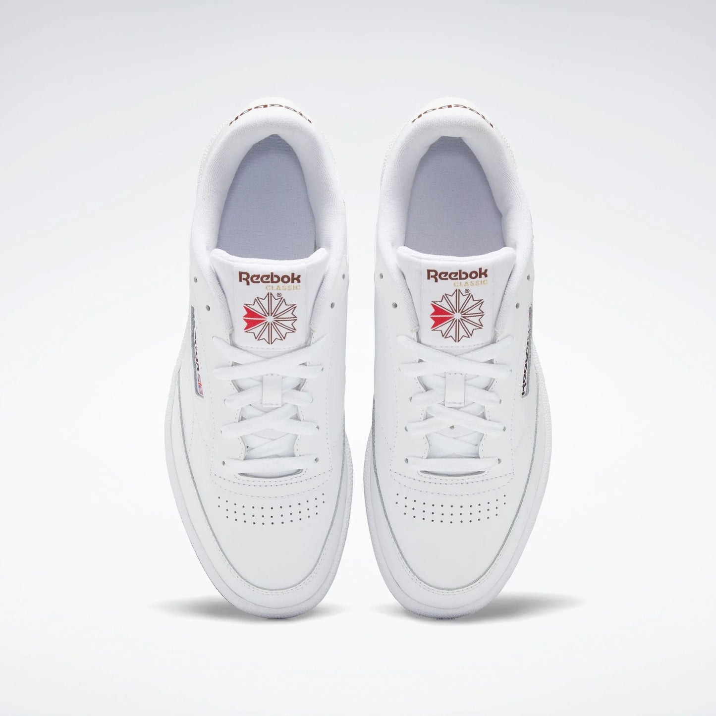 Reebok Club C85 white brown FZ6012