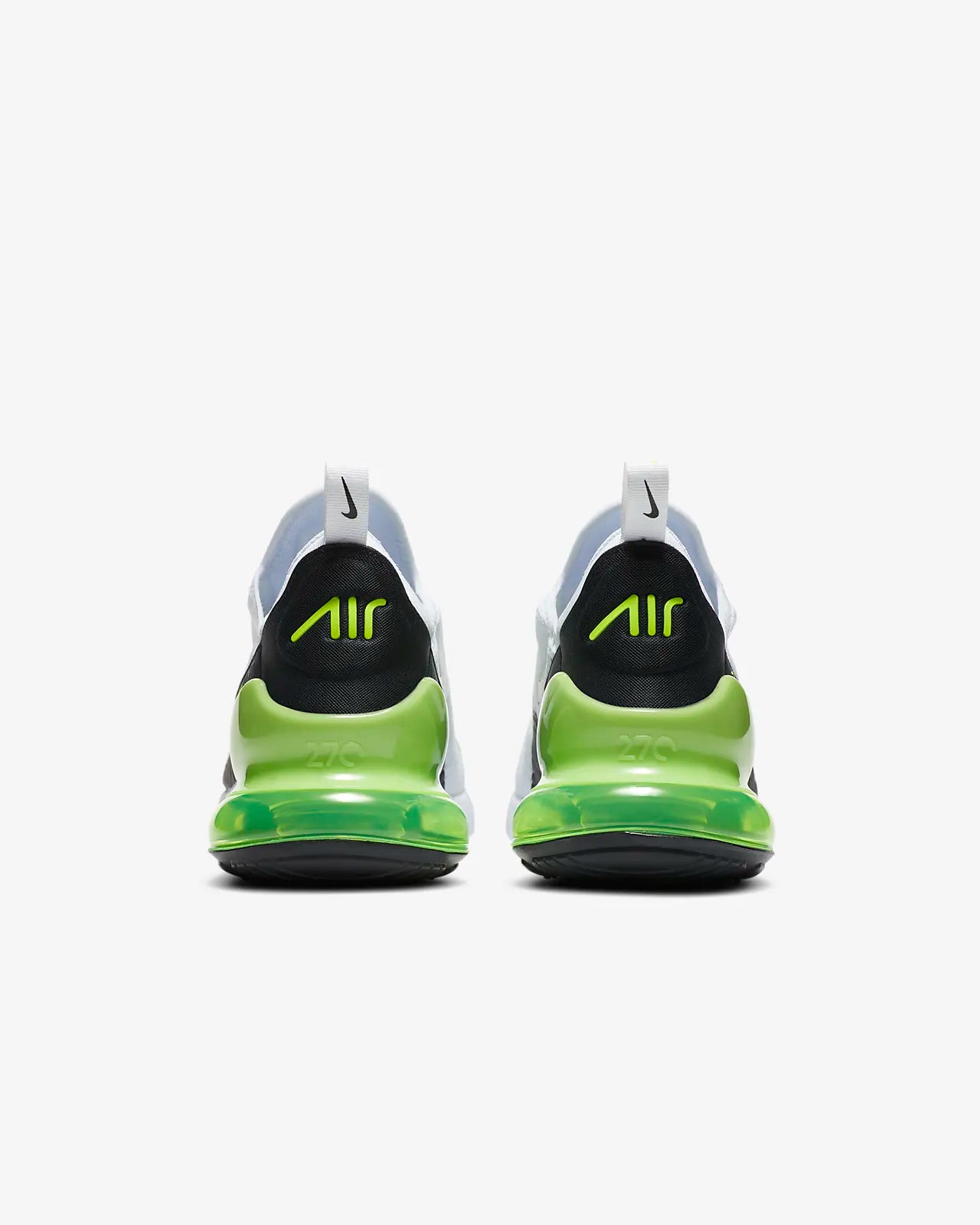 Nike air max 270 white volt hotsell