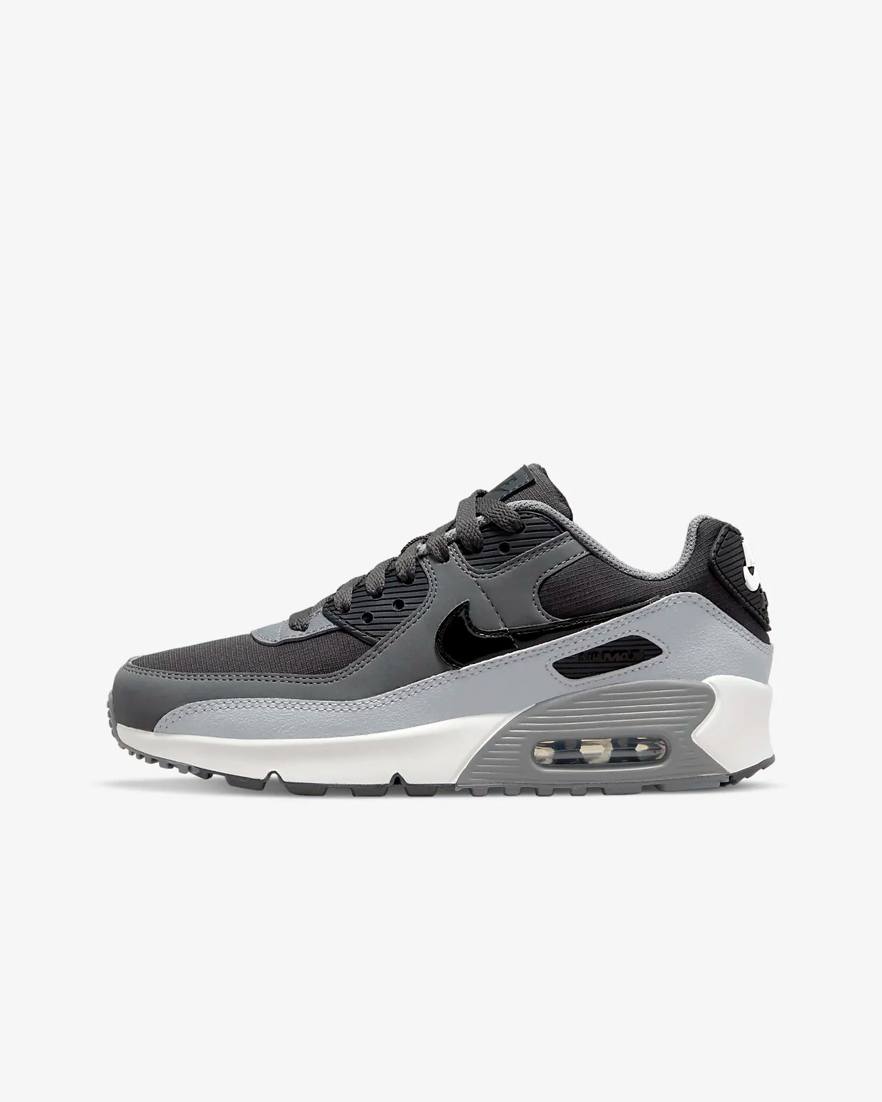Nike Air Max 90 LTR CD6864 015 Grey Black White Perplex Shoeplex