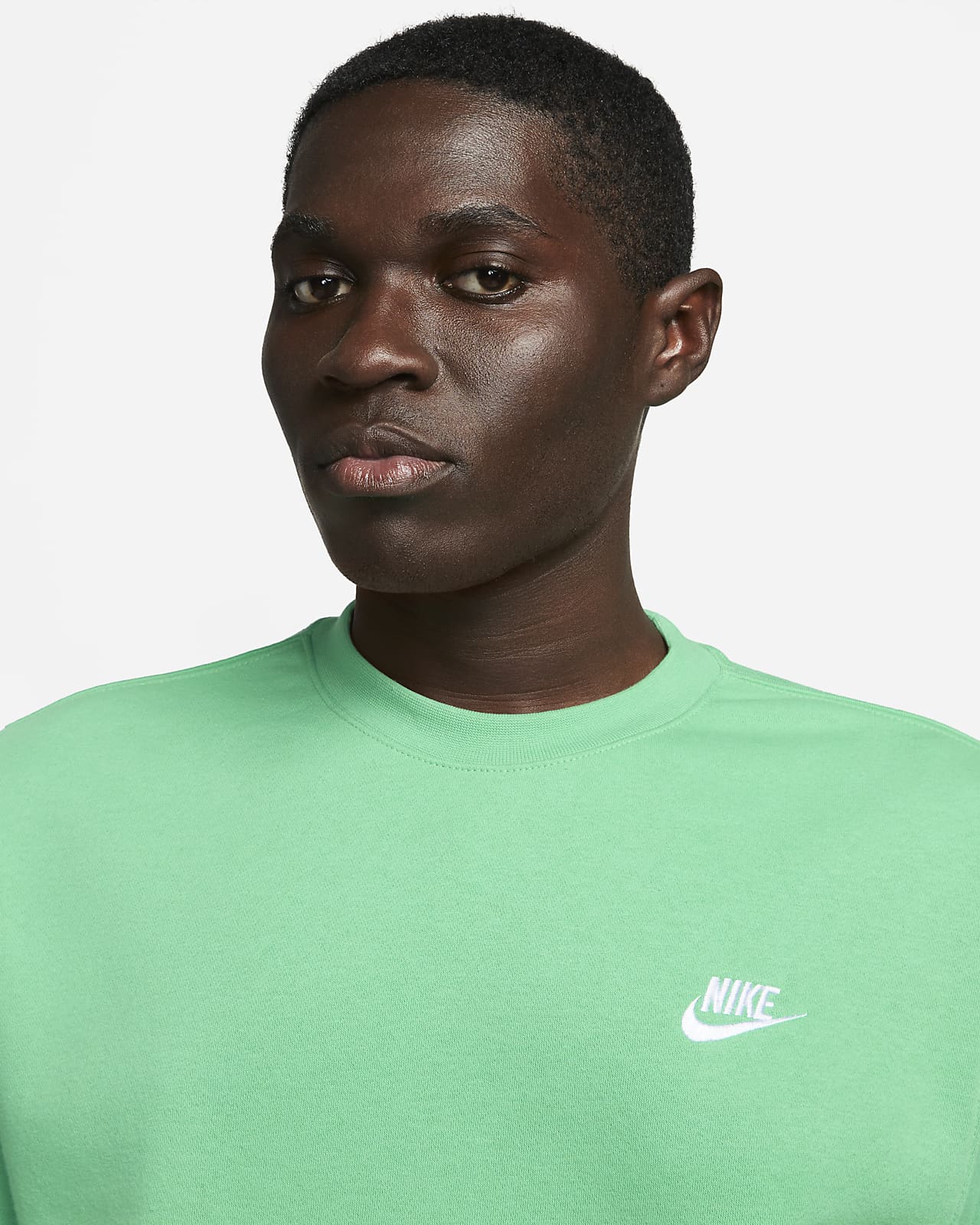 Nike Sportswear Club Sweatshirt Fleece Spring Green BV2662-363